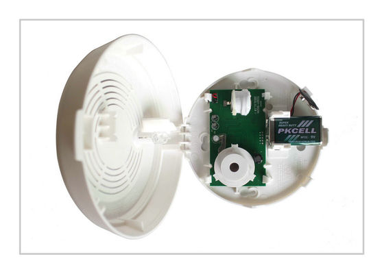 Photoelectric and Heat Combo / Combination Smoke And Co Detectors With DC Power