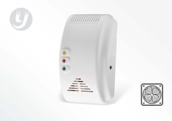 Independent AC Powered CO Alarm Detector Relay Output To Drive Exhaust Fan