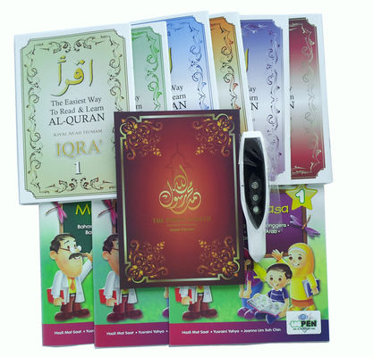 Arabic Alphabet Chart Reading Pen for Kids with Learning Pen and 4 Languages