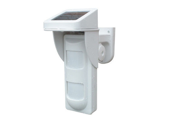 Solar Power Charged Outdoor Wireless Infrared Sensor With Pet Immunity Up to 25KG