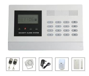 New Version GSM Wireless Burglar Alarm Systems With Multiple Wireless Zones