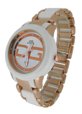 Trendy Womens Quartz Watch , OEM 3 ATM Sports Watch With Diamond Number