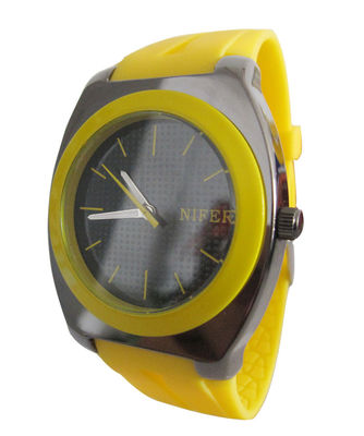 TPU Nixon Style Quartz Sport Watch Shockproof Custom Made Watches