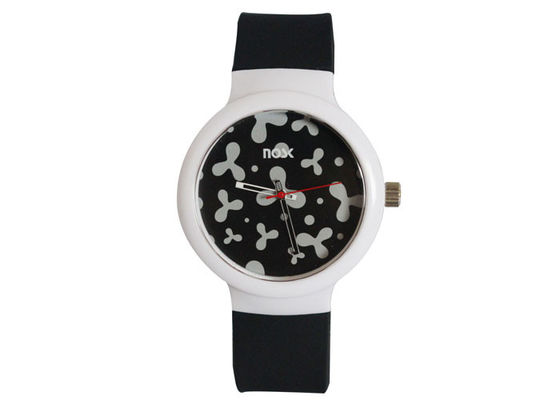 Plastic Case Quartz Sport Watch / Red Girls Quartz Movement Watch