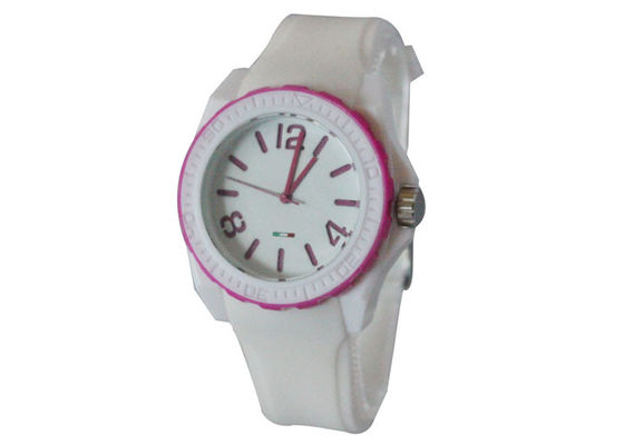 Rotatable Golf Wrist Watch with Silicone Band , Sport Analog Watch