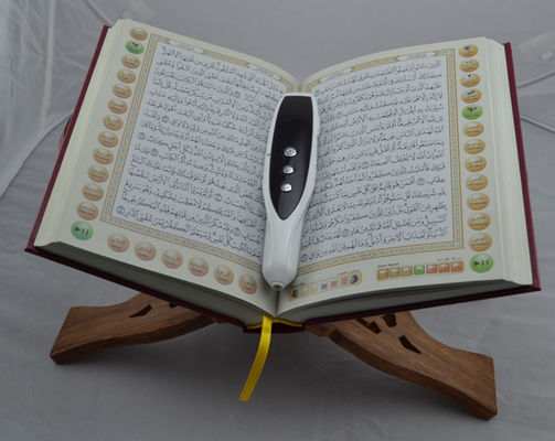 Word by word OLED screen Digital Tajweed and Tafseer Quran Pen Reader with MP3