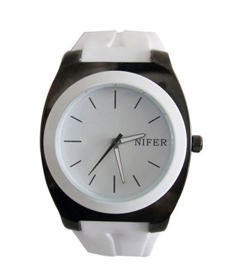 TPU Nixon Style Quartz Sport Watch Shockproof Custom Made Watches