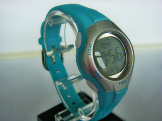 Plastic Boys Quartz Digital Watch With Dual Time 24 Hour Format