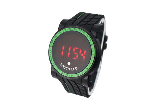 Sport LED Digital Wrist Watch , Boys Lithium Touch Screen Watches