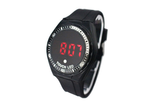 Blue Silicone LED Digital Wrist Watch Boys Sport Electronic Watch