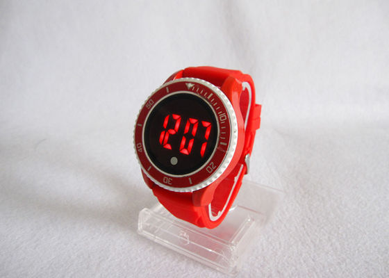 Relojes para hombre de encargo de Digitaces de la pantalla táctil con con pilas