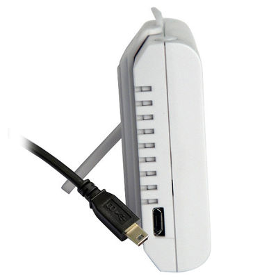 Rechargeable Lithium Battery Operated Carbon Monoxide Detector with USB and Car Adapter