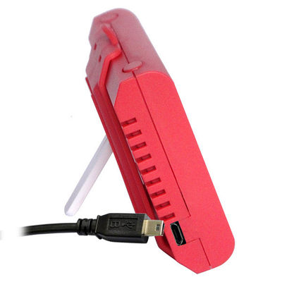 12V Portable USB Red Carbon Monoxide Alarm CO Detector for Car