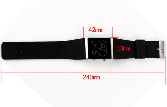 Girls LED Digital Wrist Watch Blue Silicone Strap Electronic Watches