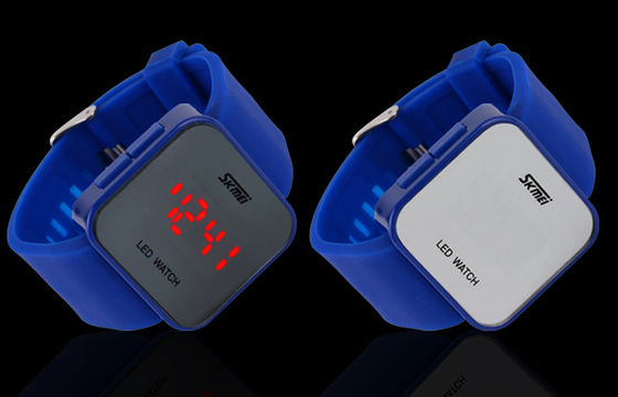 Wommens Pink Digital Watch ABS Case LED Wrist Watch 1 ATM Water Resistant