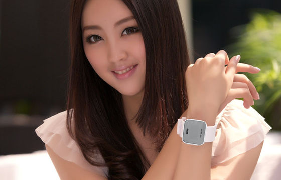 Wommens Pink Digital Watch ABS Case LED Wrist Watch 1 ATM Water Resistant