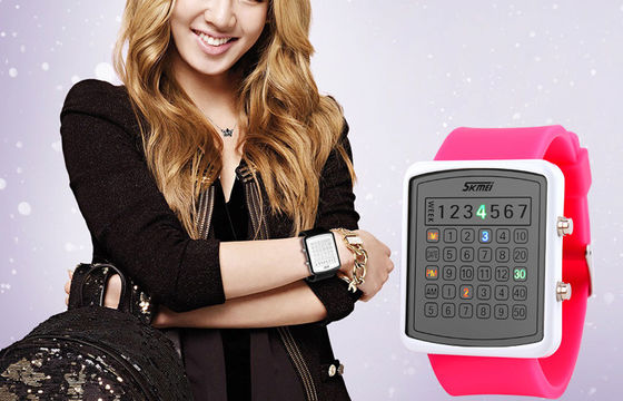 EL Backlight LED Digital Watch 