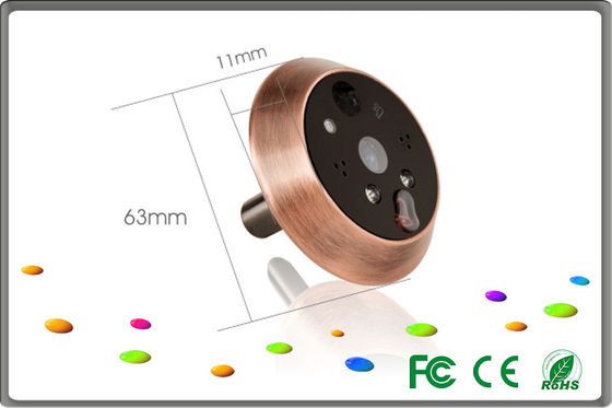 Night vision digital door peephole viewer security camera of 2Mega Pixels