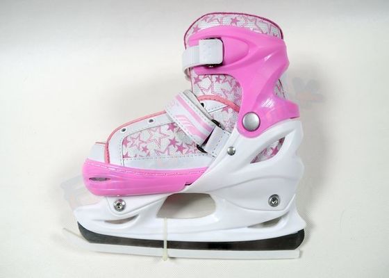 Kid's / Boy's Adjustable Ice Skating Shoes Blue / Pink High Level Fashion Ice Skates