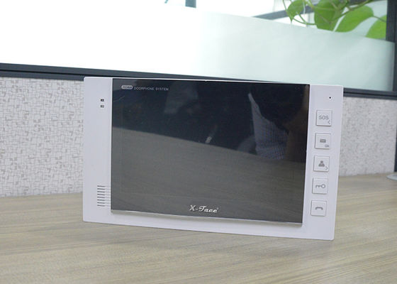 Sistemas al aire libre de aluminio integrados de la entrada de puerta del teléfono video de la estación con 2,4" pantalla