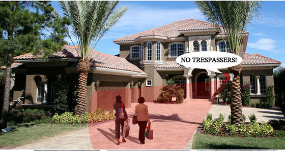 Solar Alarm PIR Detector With Sound and Light Alert No Trespassing