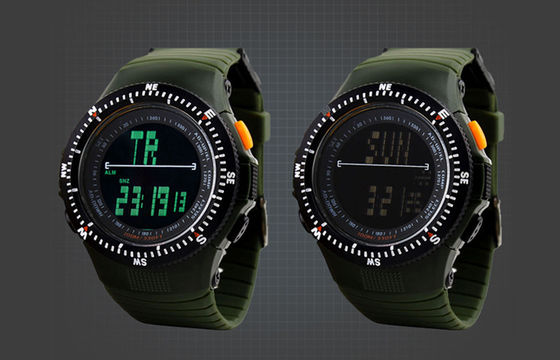 LCD Display Multifunction Sport Watch Modern Man Mountaineering Watches