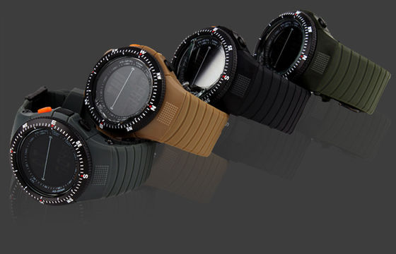 LCD Display Multifunction Sport Watch Modern Man Mountaineering Watches