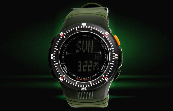 LCD Display Multifunction Sport Watch Modern Man Mountaineering Watches