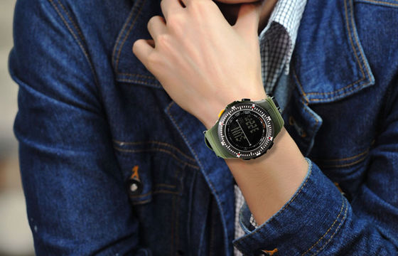 LCD Display Multifunction Sport Watch Modern Man Mountaineering Watches