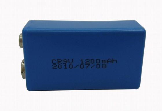 هشدار دود سیگنال CR9V 1200mAh 9.0V Li-mno2 Battery سازگار با محیط زیست