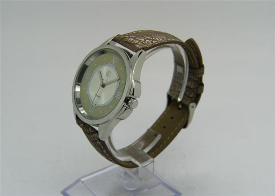 Waterproof Unisex Leather Band Quartz Watch Analog Digital Watch