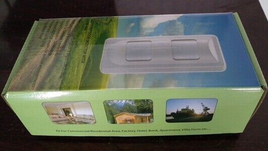 2 PIR MW External Pet Alarm Motion Detectors Waterproof for Home