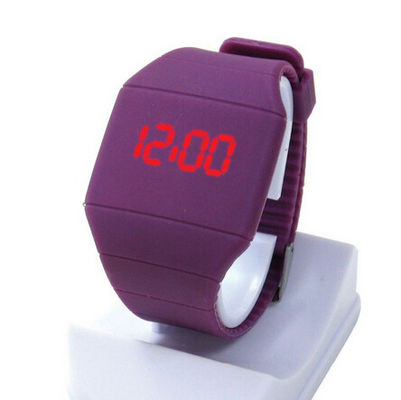1 ATM LED Digital Wrist Watch For Man / Women With Interchangeable Strap