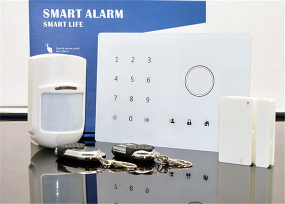 Wireless Transmission Home Intruder Alarm WIth Touch Keypad