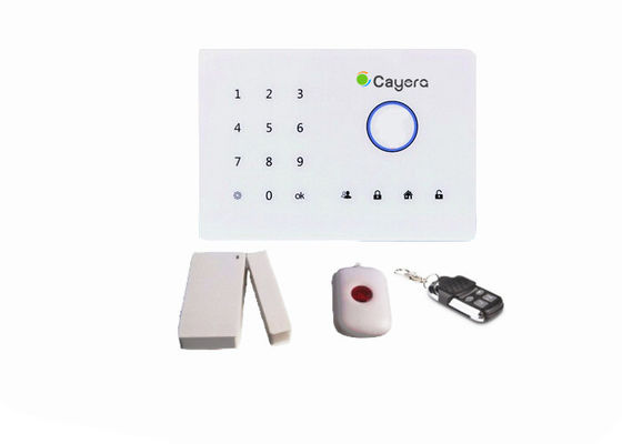 Wireless Transmission Home Intruder Alarm WIth Touch Keypad