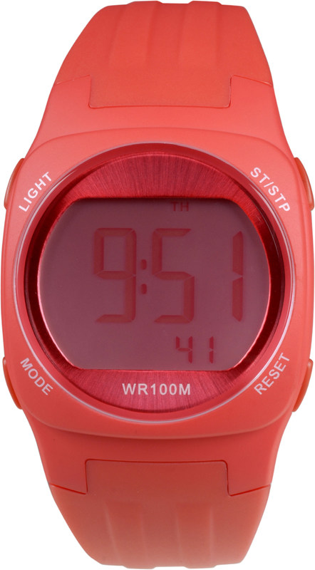 Custom Color Women Digital Watches With El Back Light Alarm