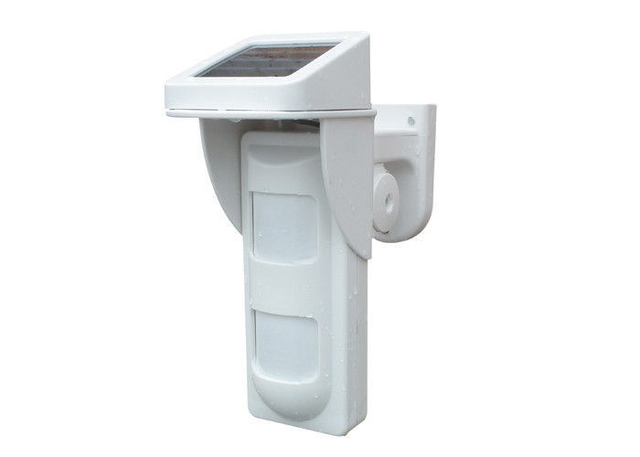 Solar Power Charged Outdoor Wireless Infrared Sensor With Pet Immunity Up to 25KG