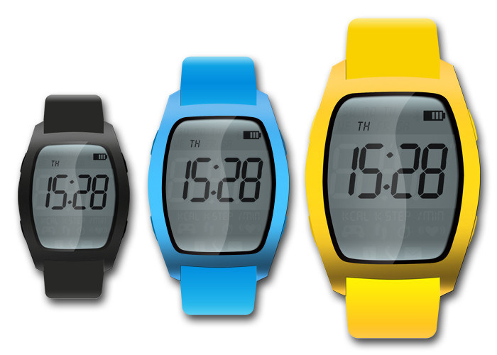 Multi-functional Sport Digital Watch Bluetooth 4.0 wireless with different colors