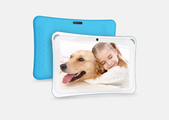 Criança do andróide 4,4 HD que aprende a tabuleta com o lançador da criança e a câmera dupla 0,3 mega/2 mega