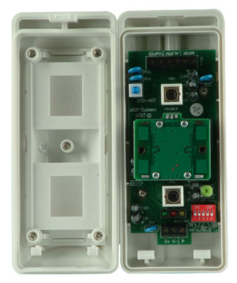 2 PIR And MW Outdoor Alarm Motion Detector With Anti - mask , Pet Immunity