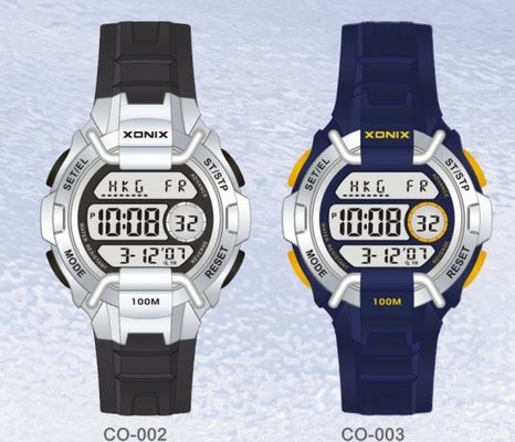 Electronic Quartz Digital Watch / Waterproof Mens Chronograph Watches