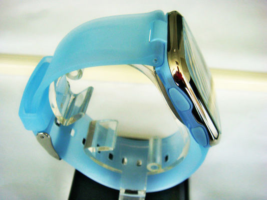 Count Down Timer Plastic Quartz Digital Watch Women , PU Strap