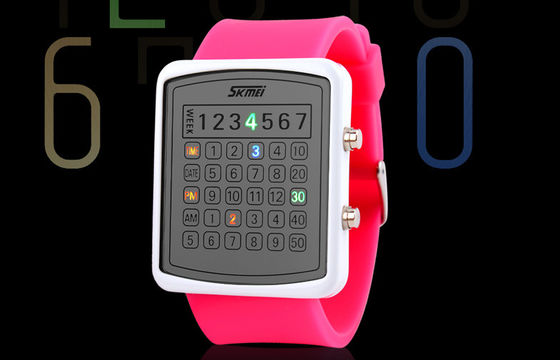 EL Backlight LED Digital Watch 
