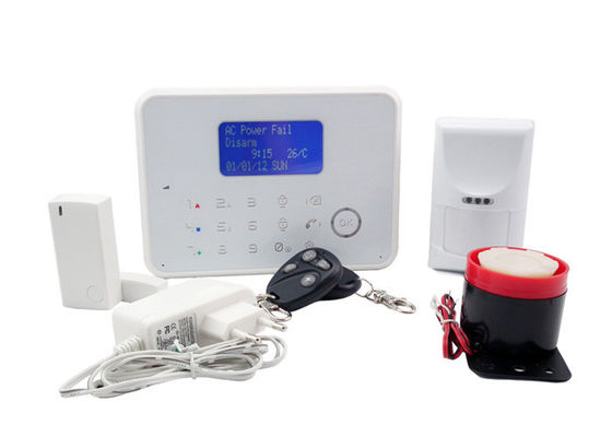 GSM Wireless Burglar Alarm System With APP And SMS Operation