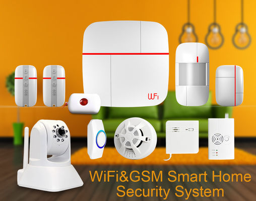 Intelligent Wireless Detector Alarm Video Monitor Dual Network Wireless Intruder Alarm