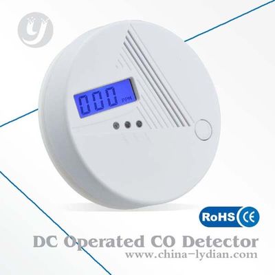 電気化学 CO センサー DC 9V の EN50291 LCD の表示 CO 警報探知器