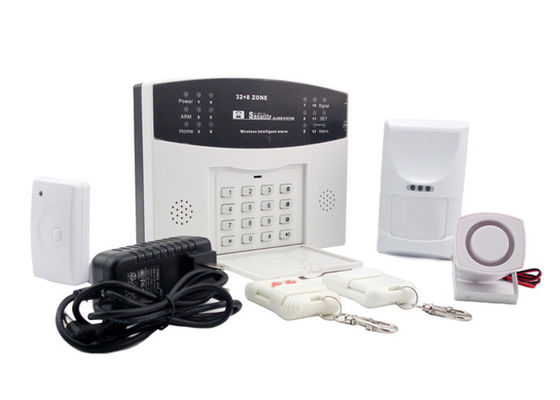 PSTN の 8 の理性的な家の防犯ベル システムは +32 の無線地帯をワイヤーで縛りました